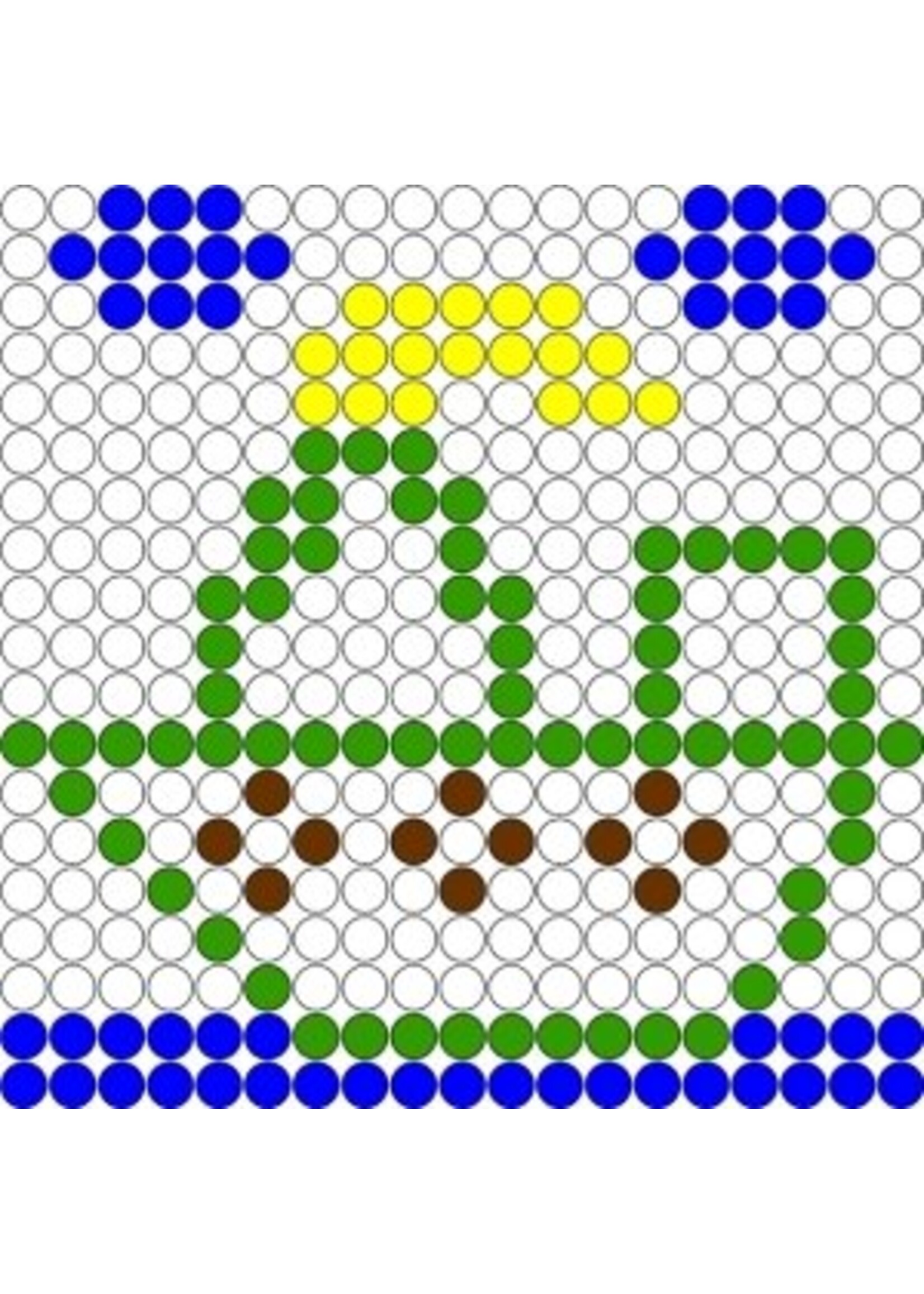 Kralenplank Stoomboot 1