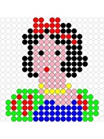 Kralenplank Sneeuwwitje