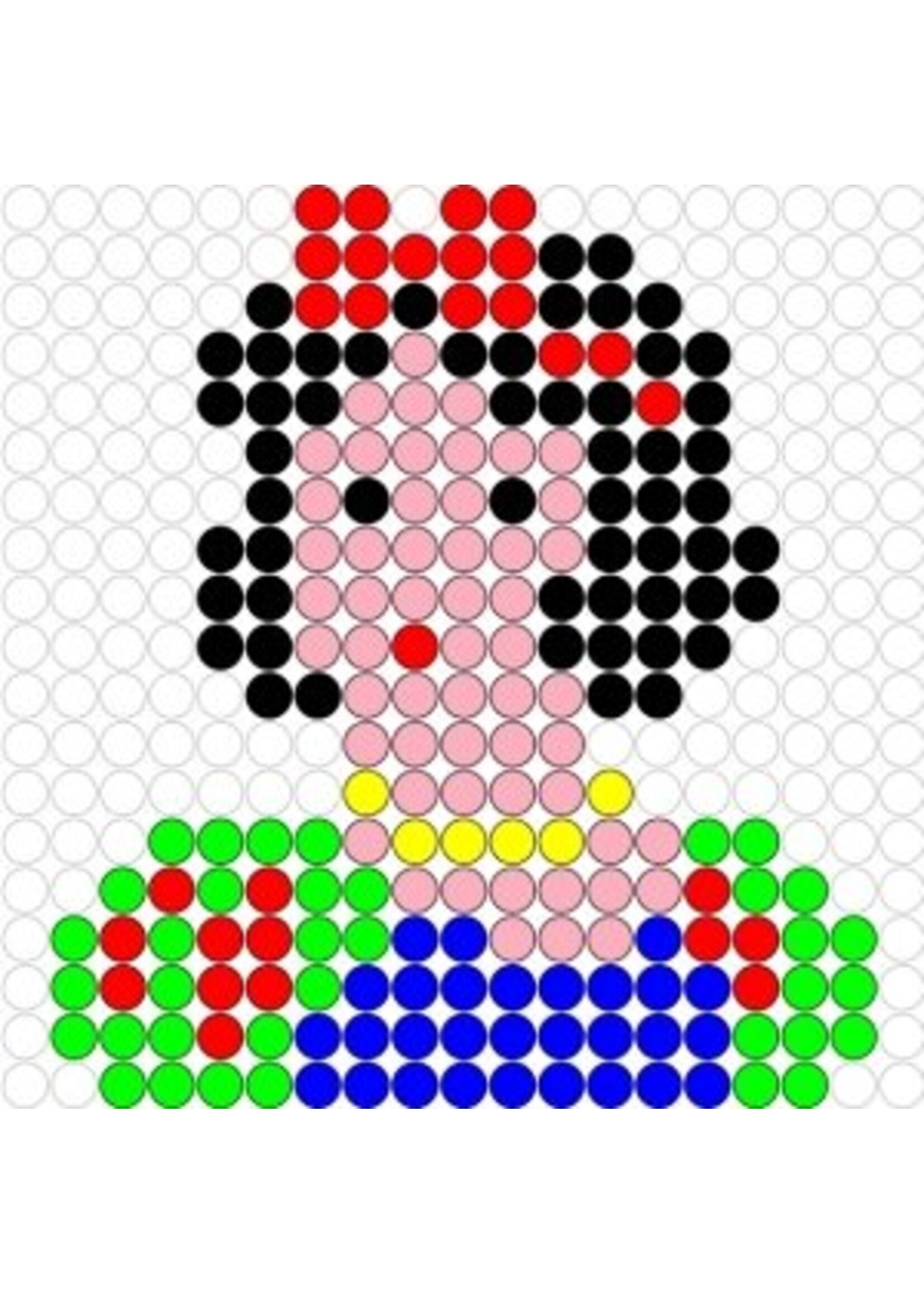 Kralenplank Sneeuwwitje