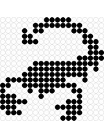 Kralenplank Schorpioen