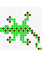 Kralenplank Salamander