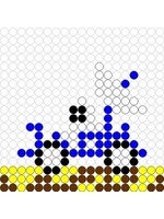 Kralenplank Ruimtevoertuig