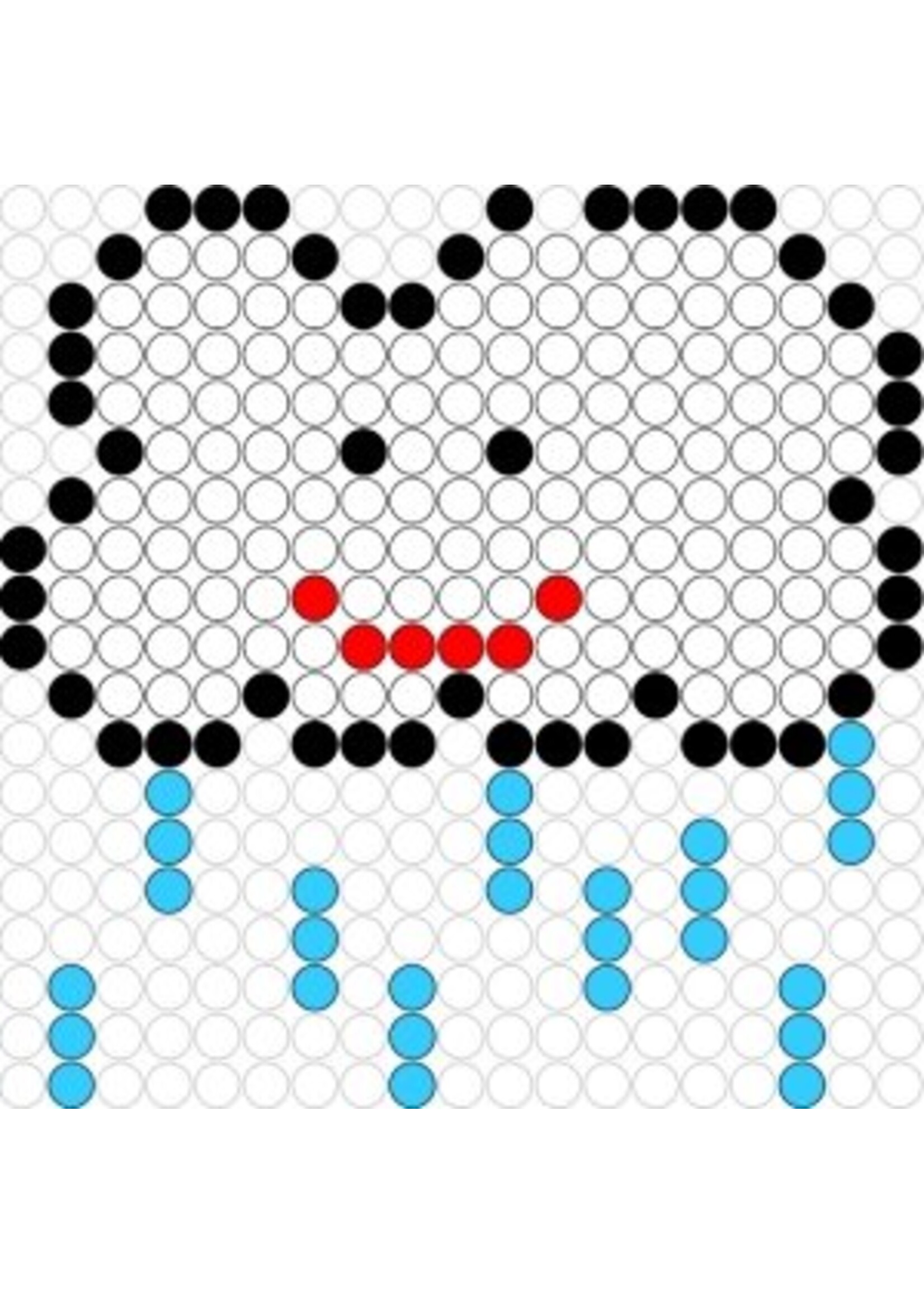 Kralenplank Regenbui