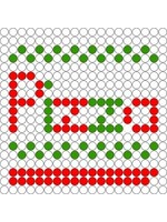 Kralenplank Pizzadoos