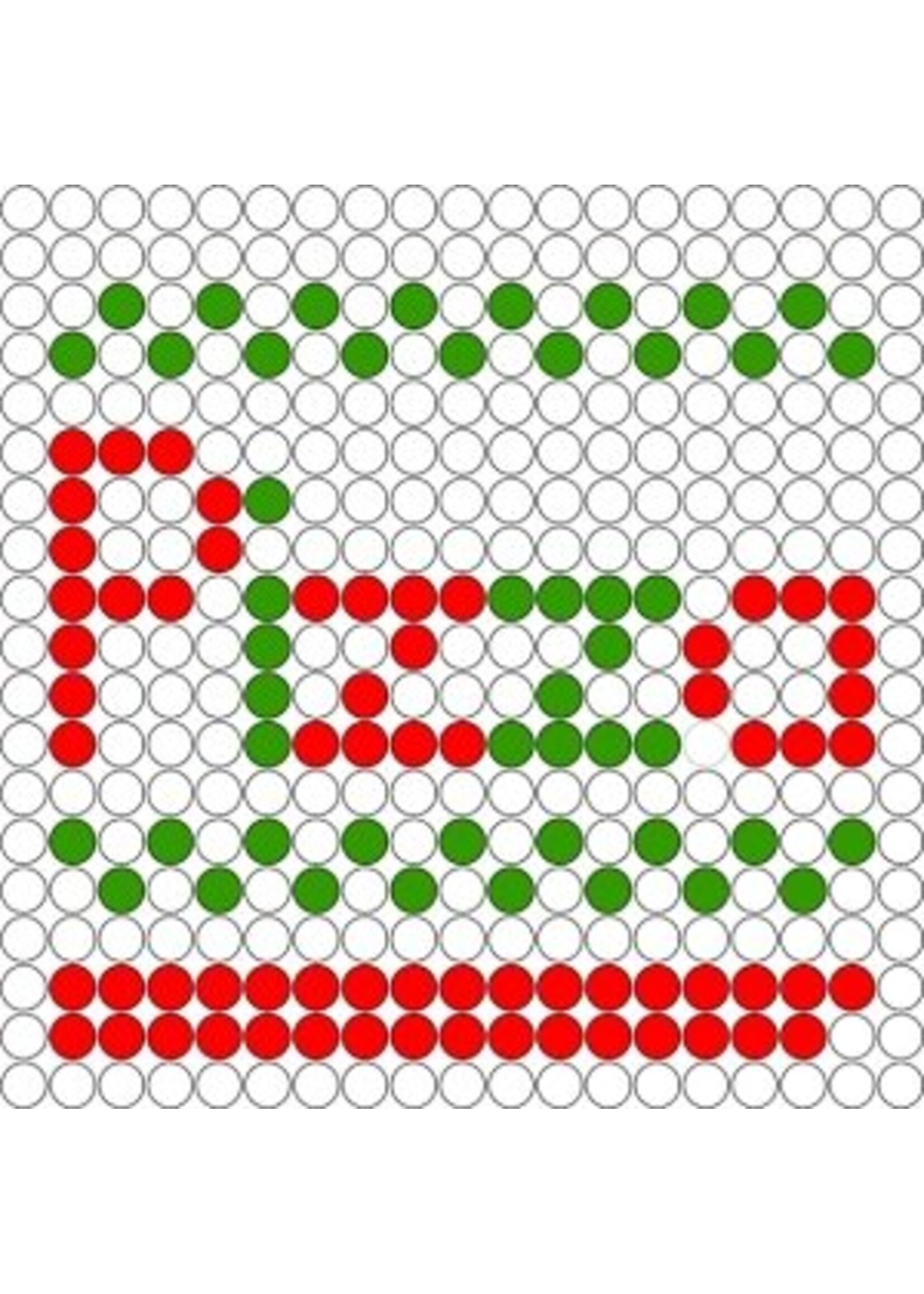 Kralenplank Pizzadoos