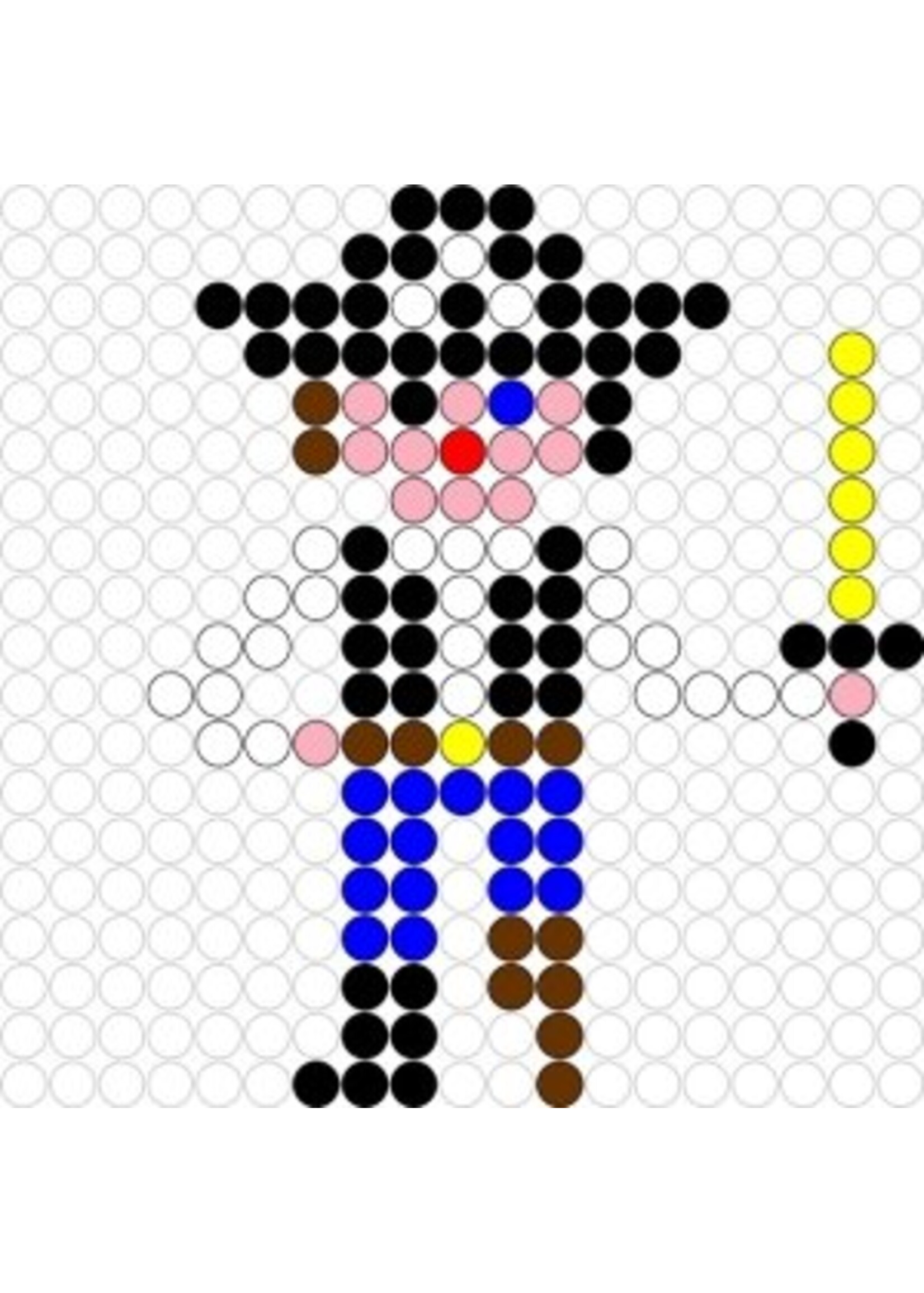 Kralenplank Piraat 1