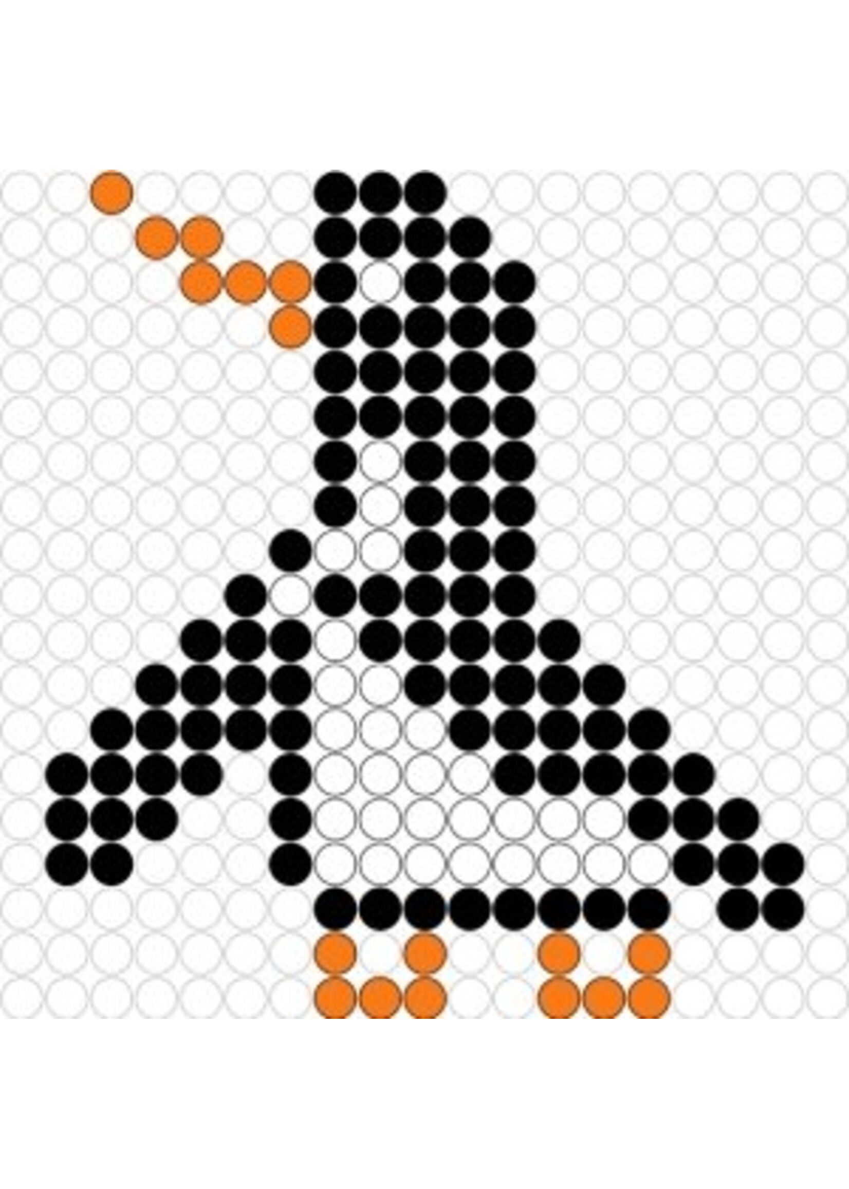 Kralenplank Pinguin 3