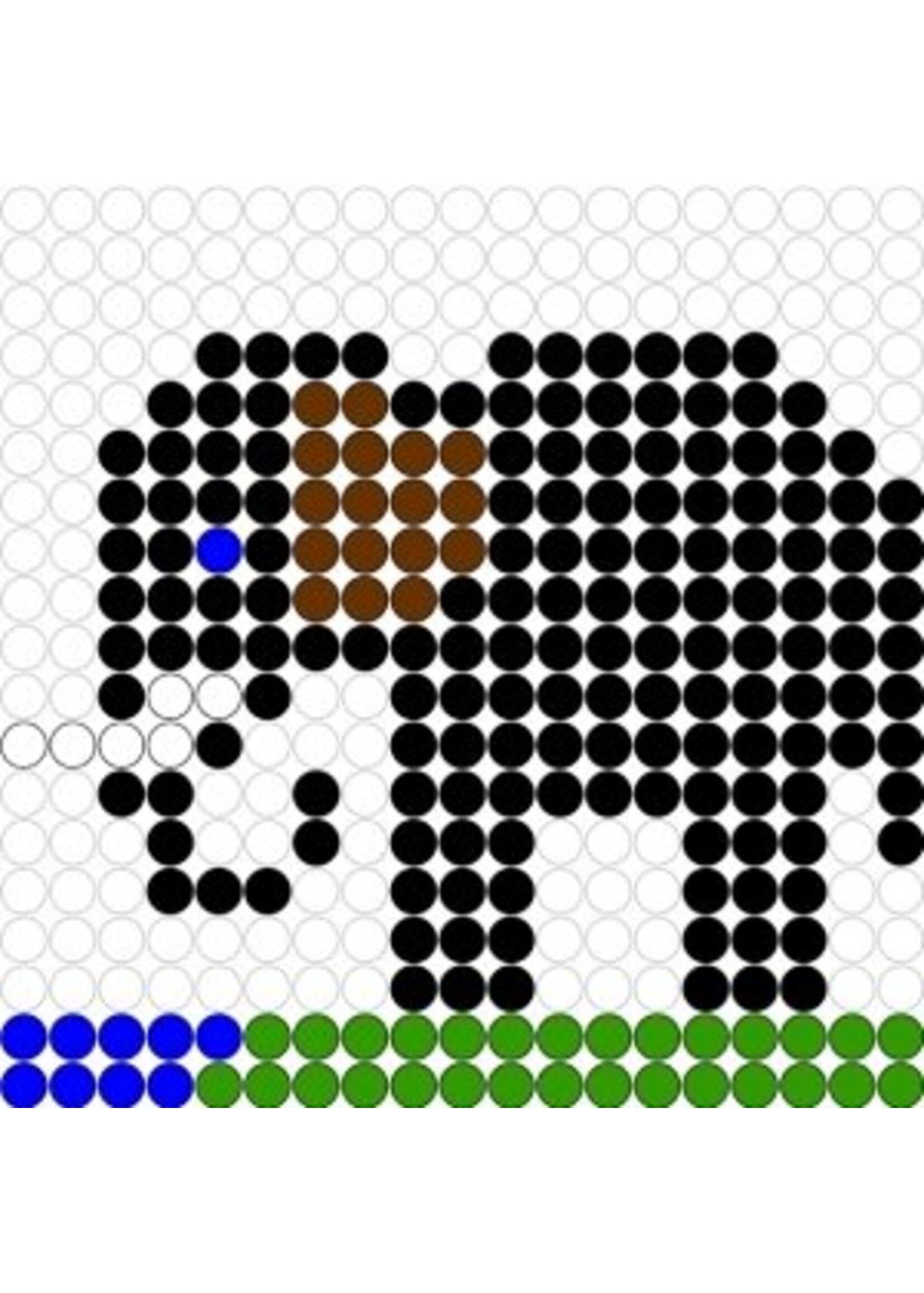 Kralenplank Olifant 1