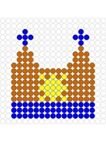 Kralenplank Muts 1