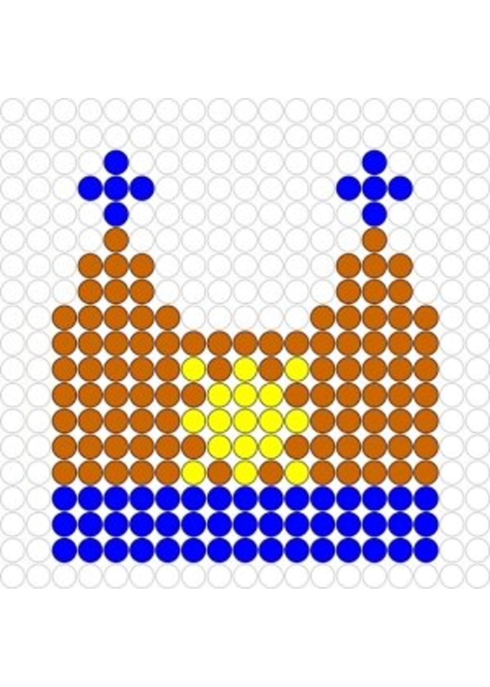 Kralenplank Muts 1