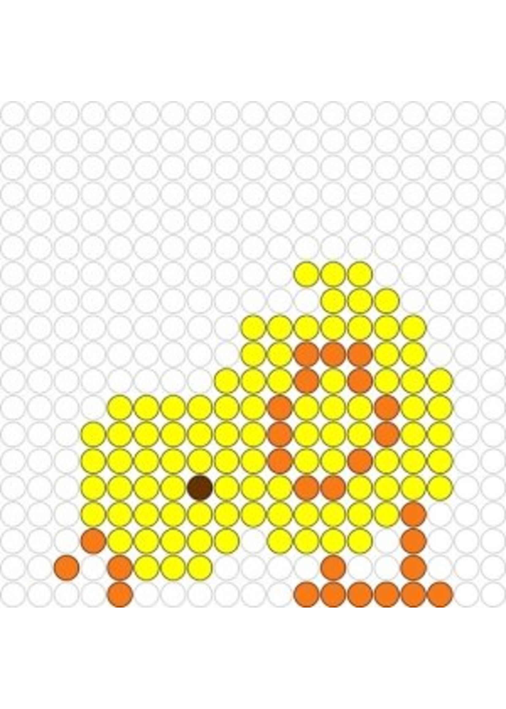 Kralenplank Kuikentje 1