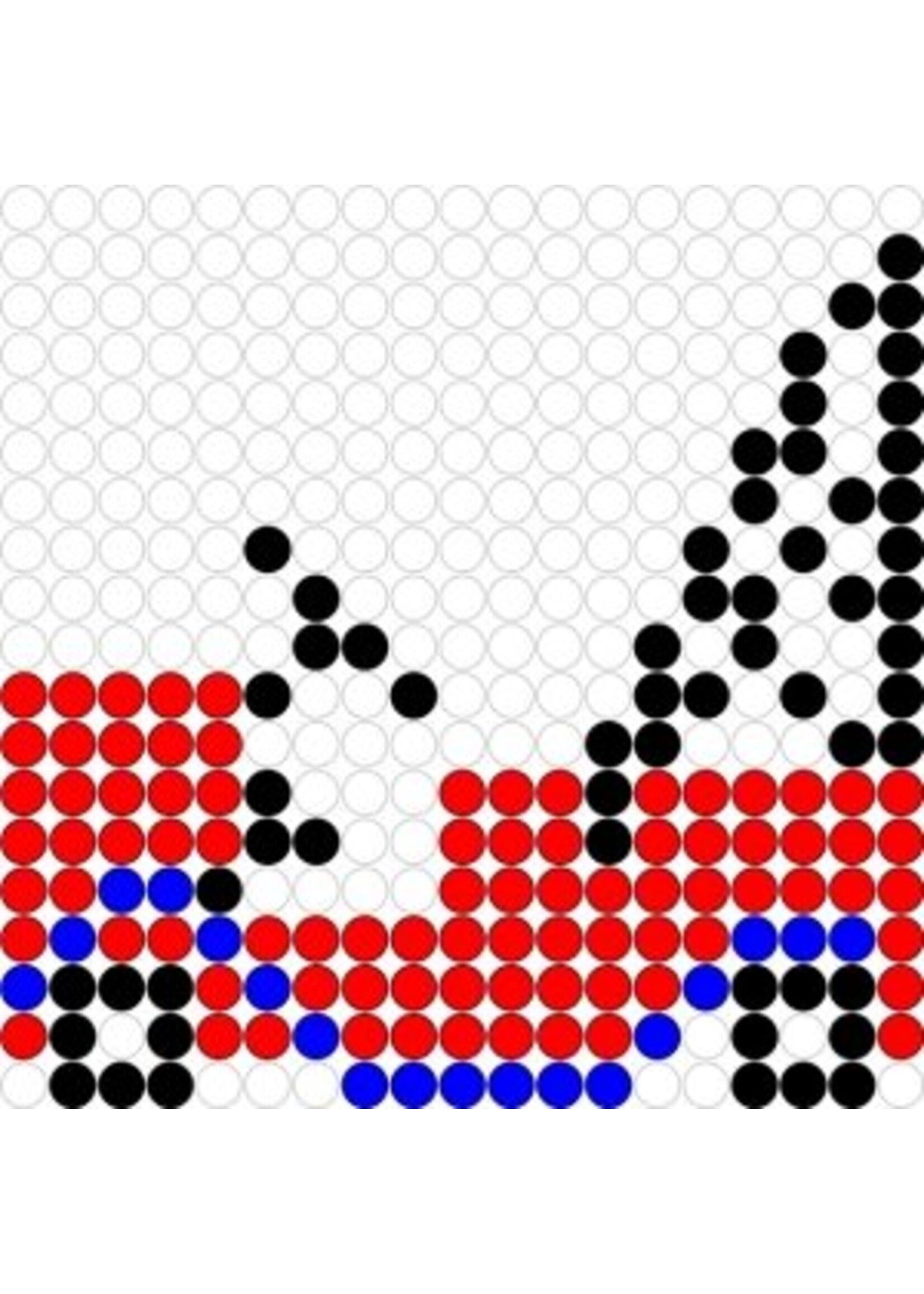 Kralenplank Kraanwagen