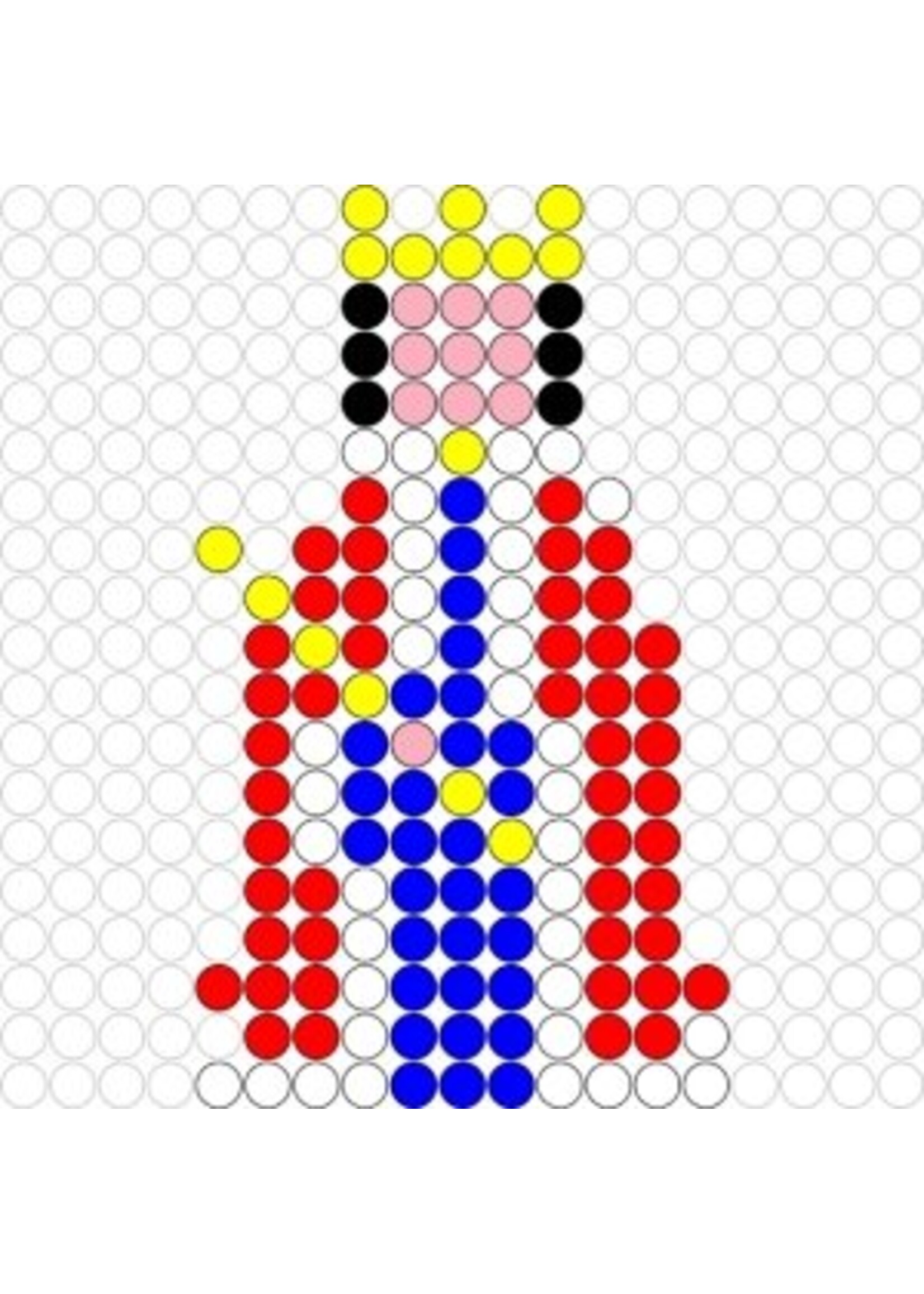 Kralenplank Koning
