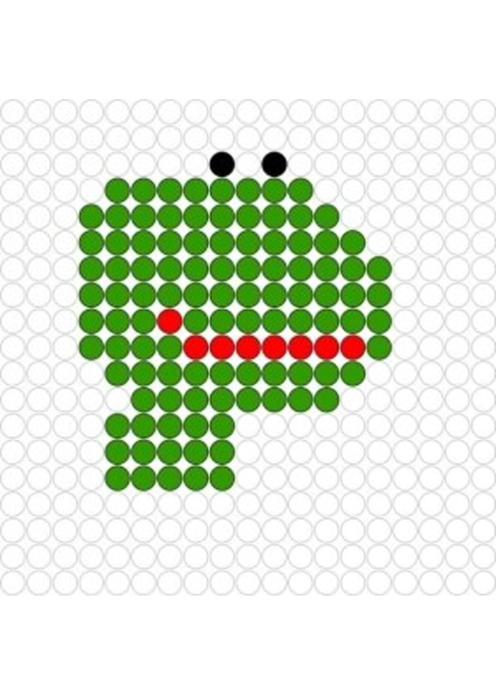 Kralenplank Kikker 1