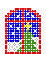 Kralenplank Kerstraam