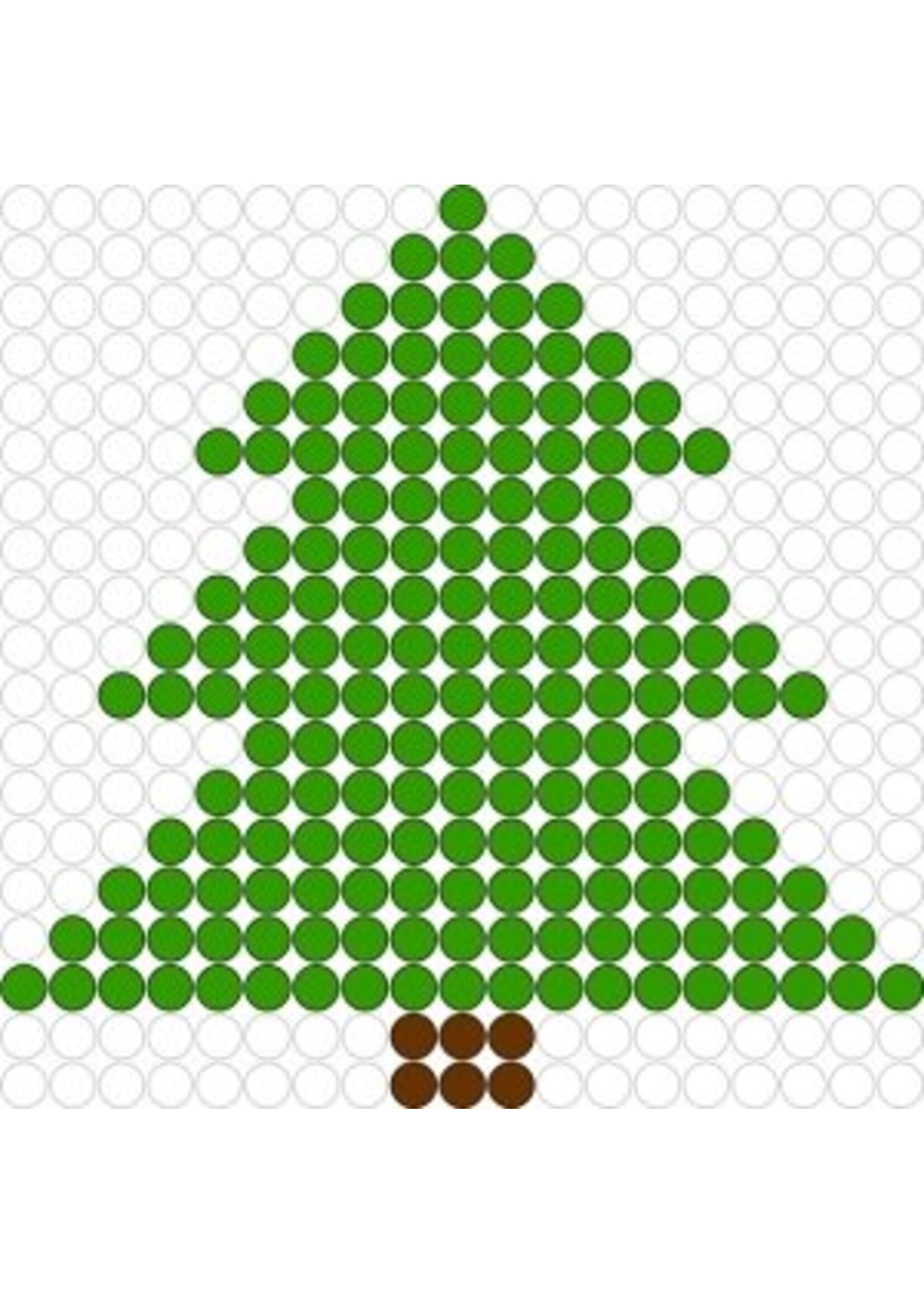 Kralenplank Kerstboom 1
