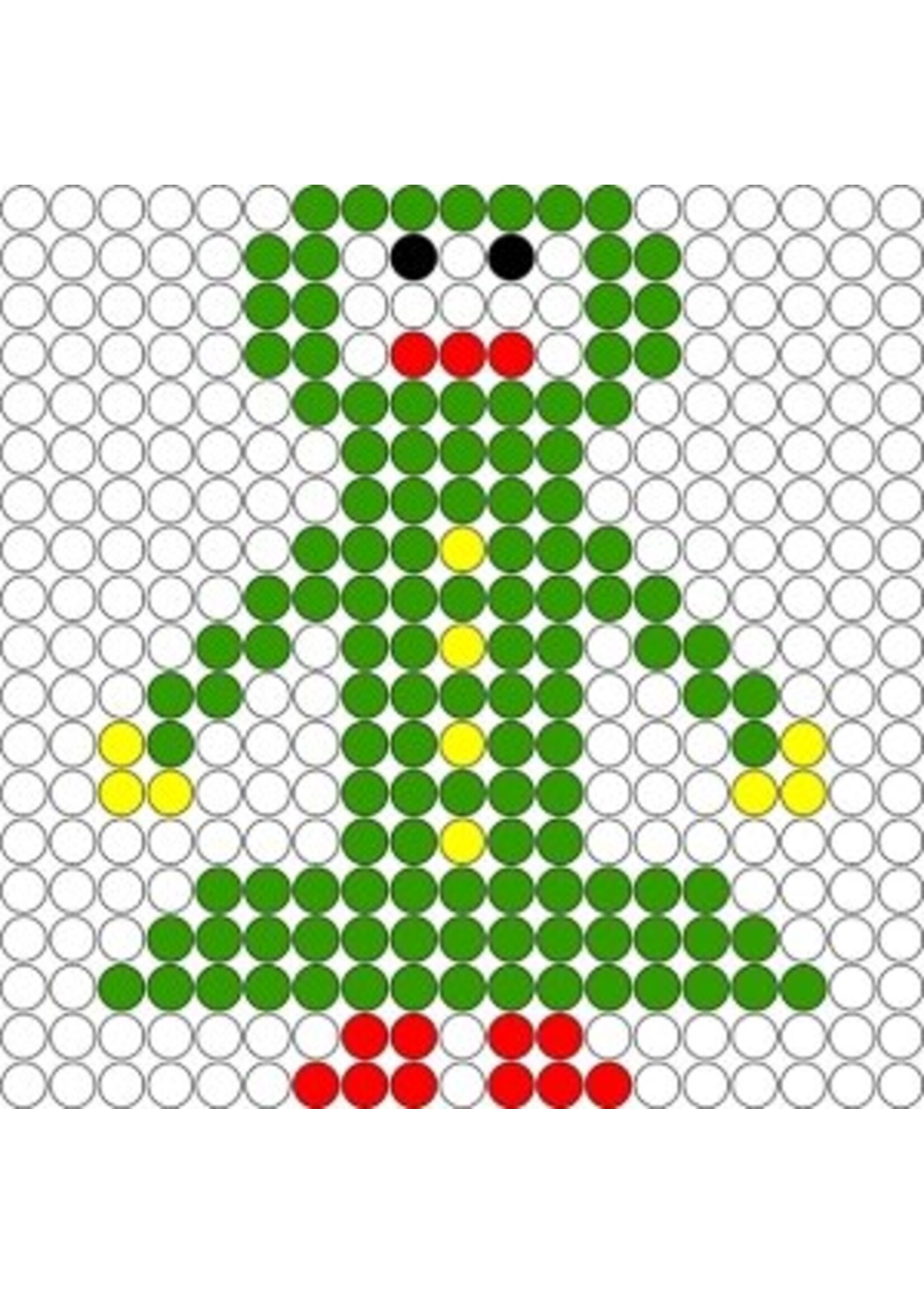 Kralenplank Eskimo meisje