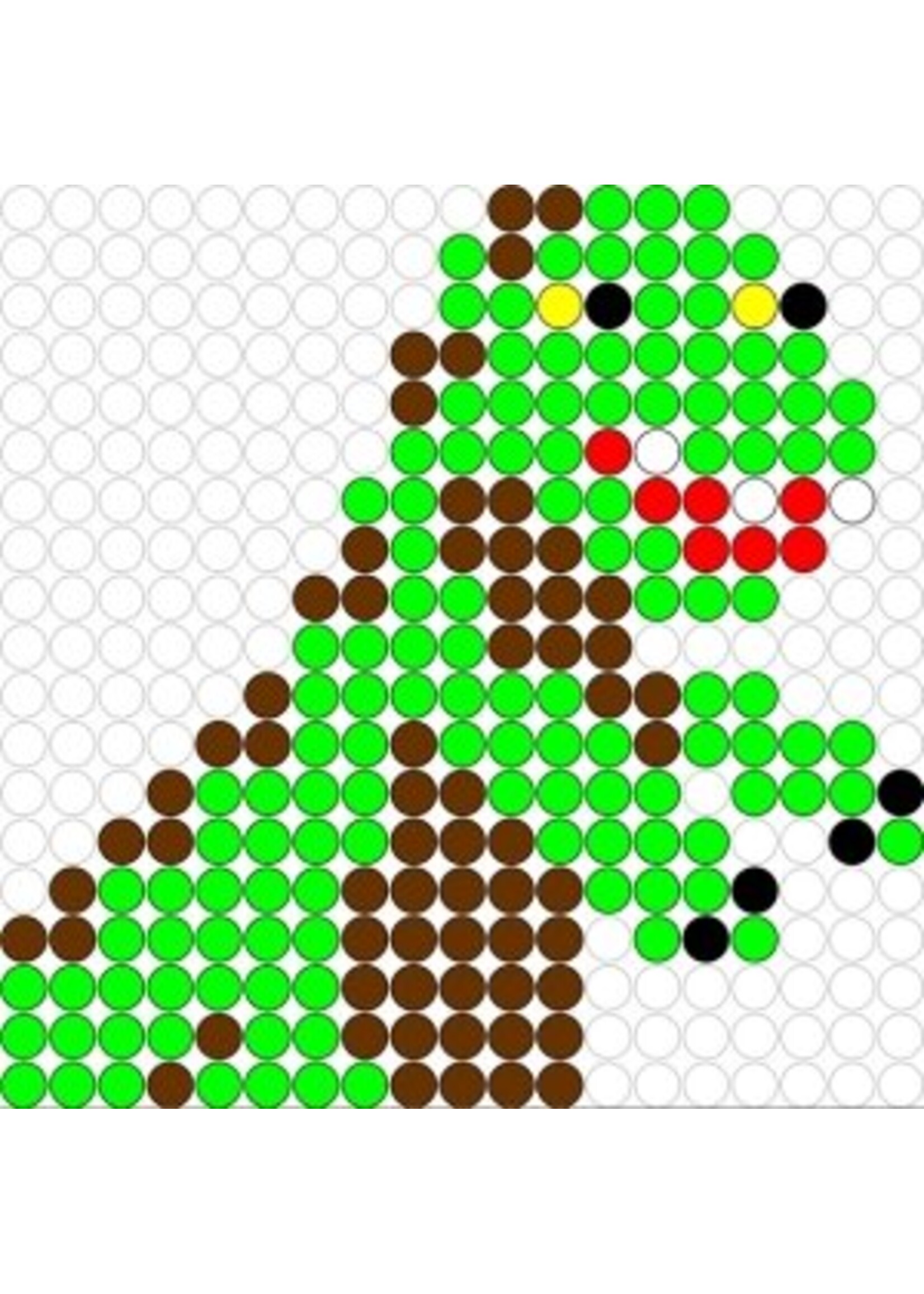 Kralenplank Dino 4