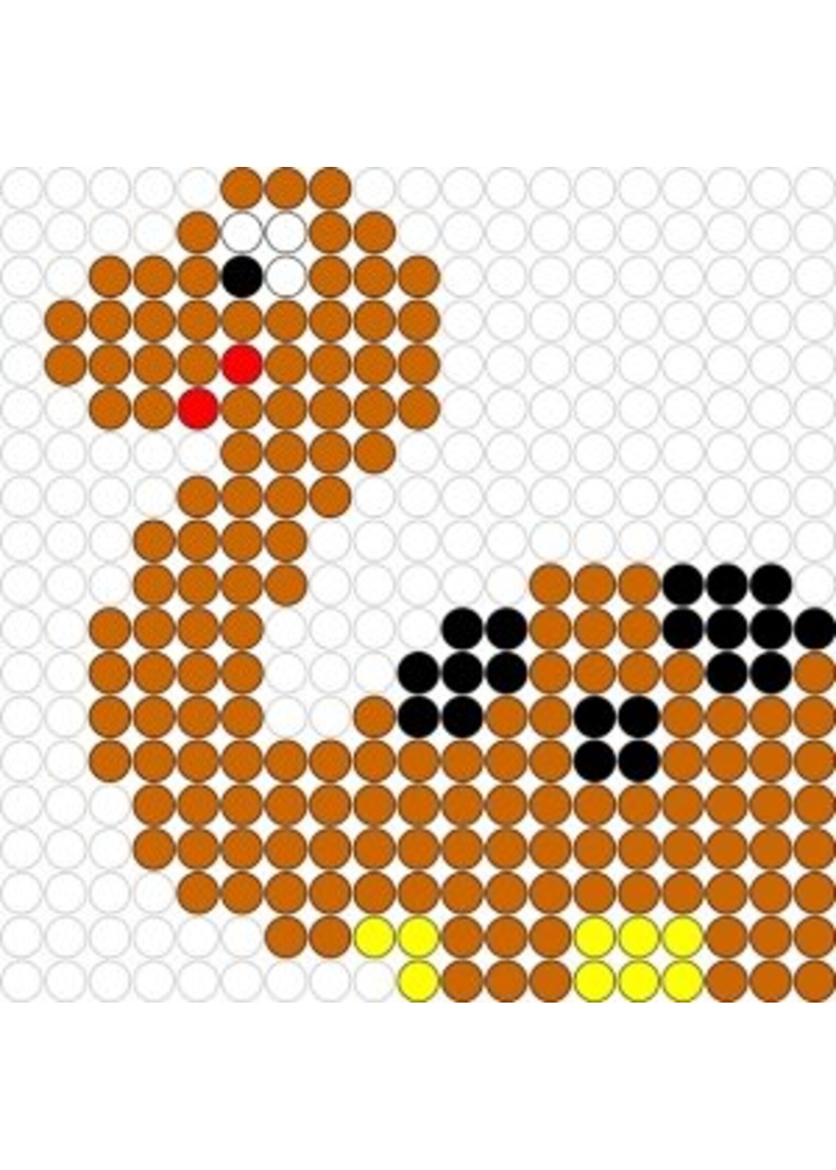 Kralenplank Dino 2