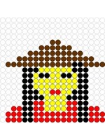 Kralenplank Chinees meisje