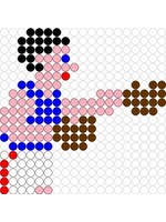 Kralenplank Bokser