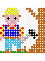 Kralenplank Bob de Bouwer 1