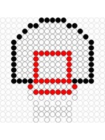 Kralenplank Basketbalbord