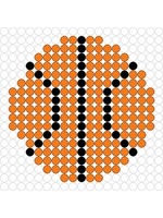 Kralenplank Basketbal