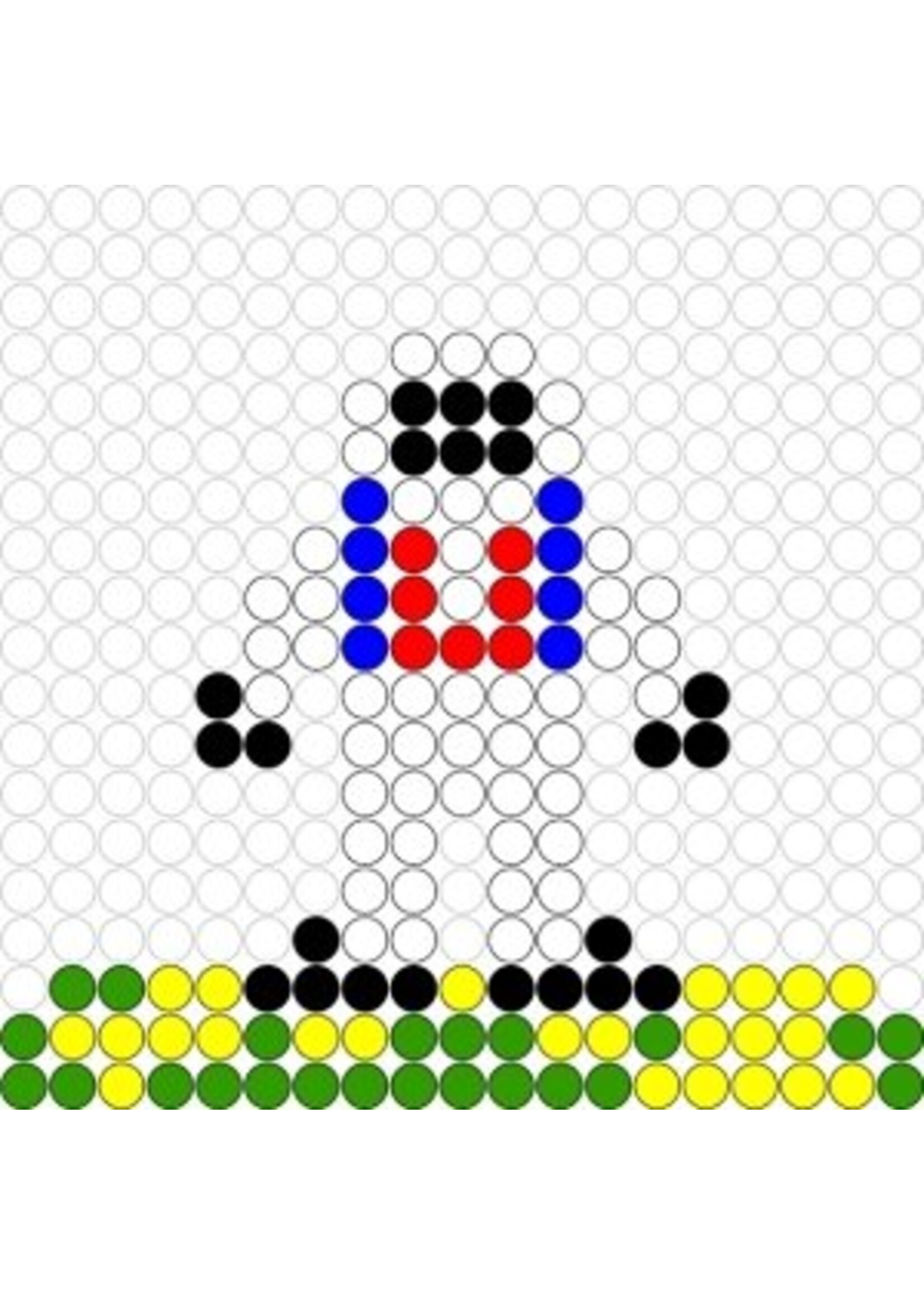 Kralenplank Astronaut