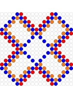 Kralenplank Schoonheidsfiguur 9