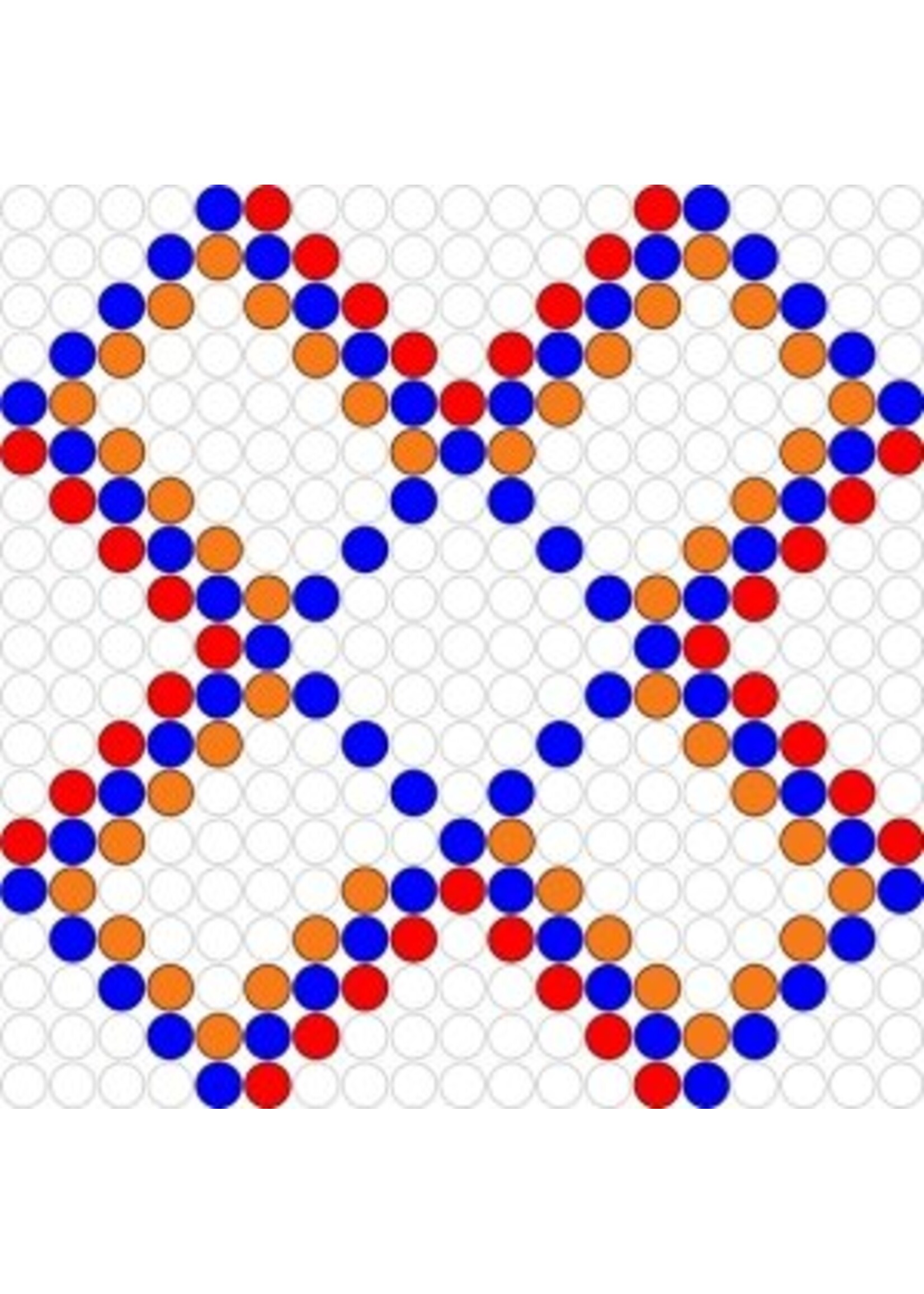 Kralenplank Schoonheidsfiguur 9