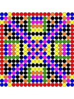 Kralenplank Schoonheidsfiguur 8