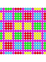 Kralenplank Schoonheidsfiguur 7