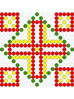 Kralenplank Schoonheidsfiguur 5