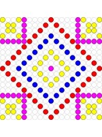 Kralenplank Schoonheidsfiguur 4