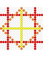 Kralenplank Schoonheidsfiguur 3