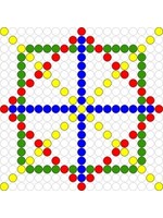 Kralenplank Schoonheidsfiguur 2