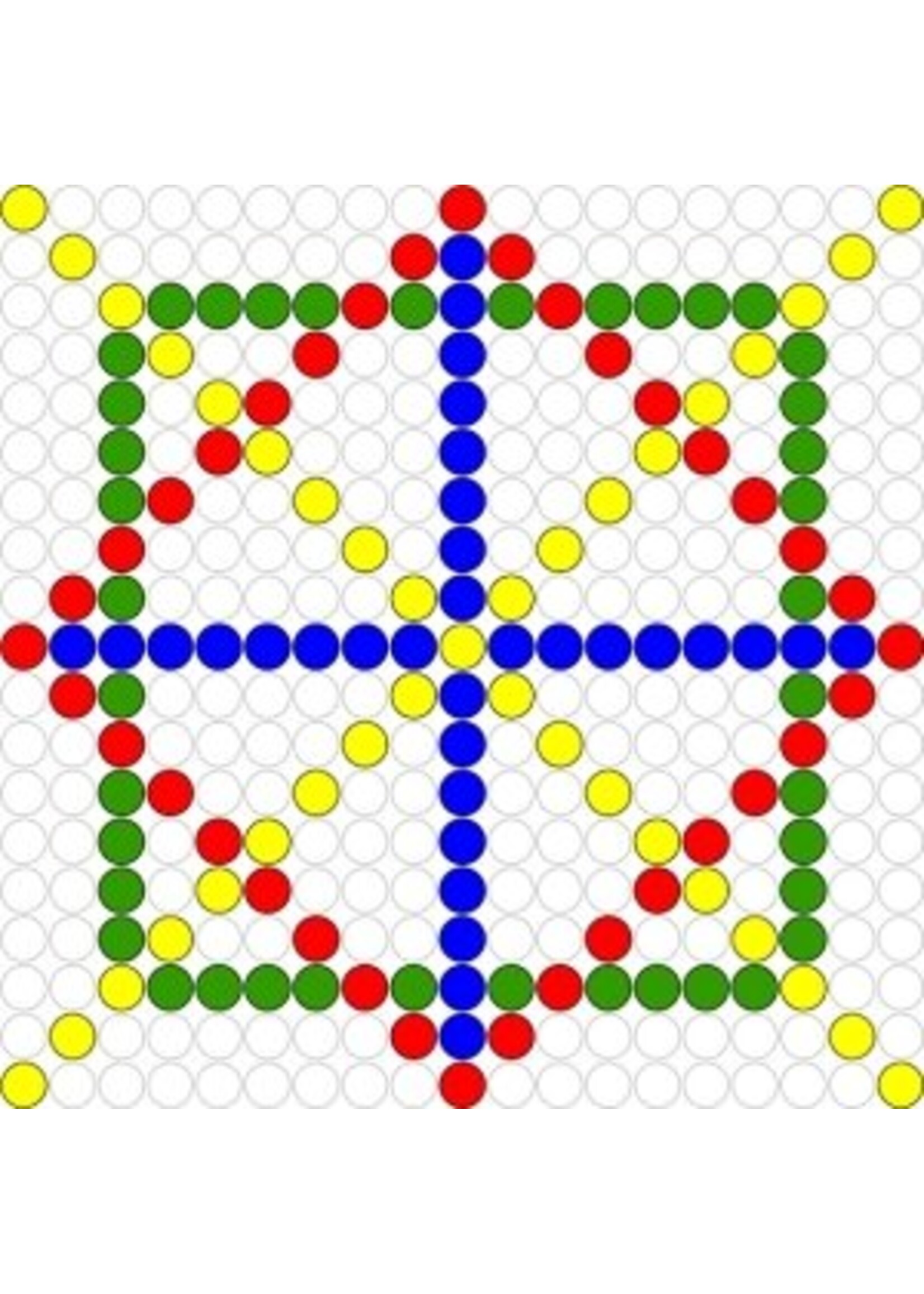 Kralenplank Schoonheidsfiguur 2