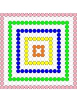 Kralenplank Schoonheidsfiguur 1