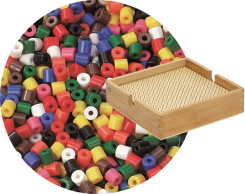 Kralenplank voorbeelden, educatief speelgoed kleuters