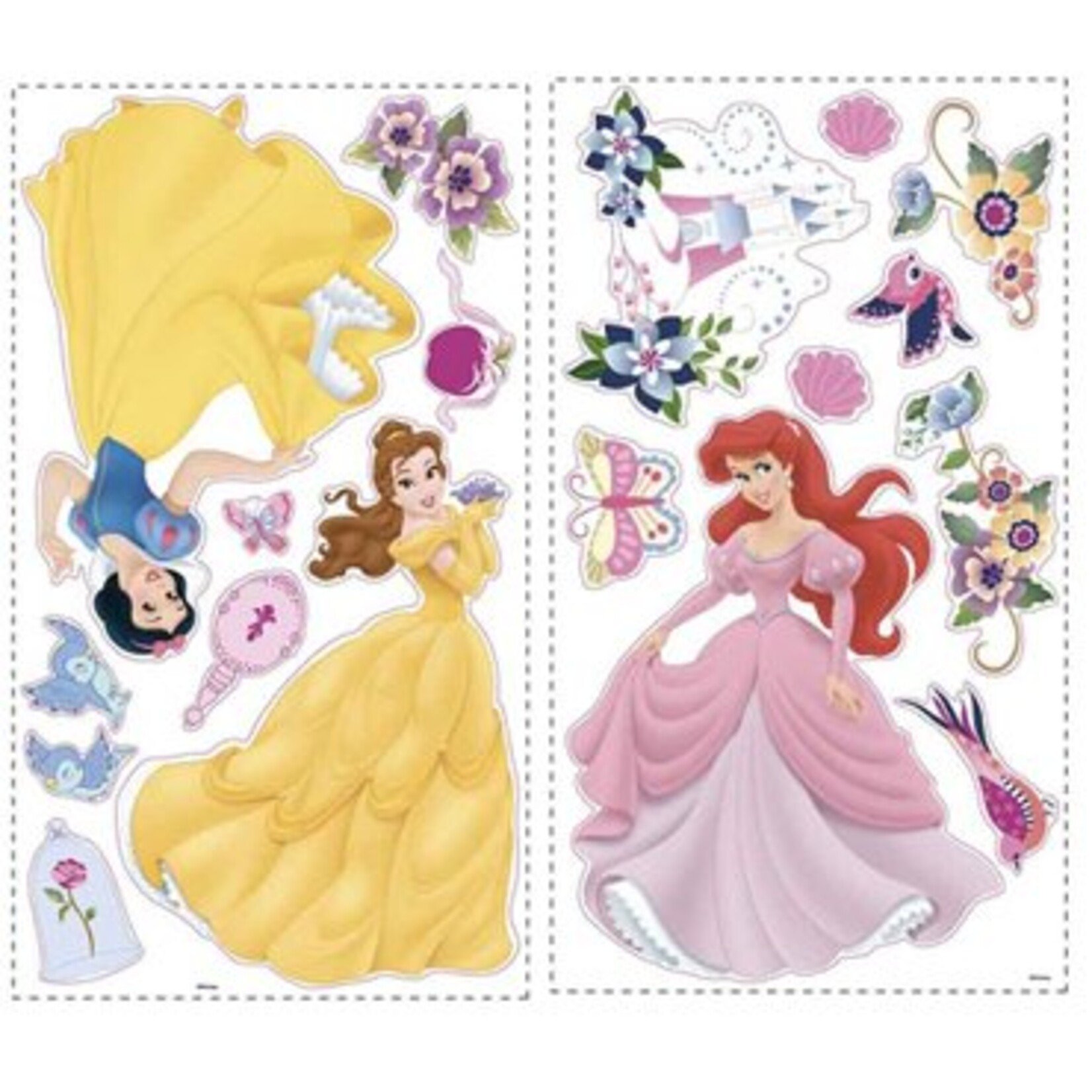 Disney Muurstickers Prinsessen