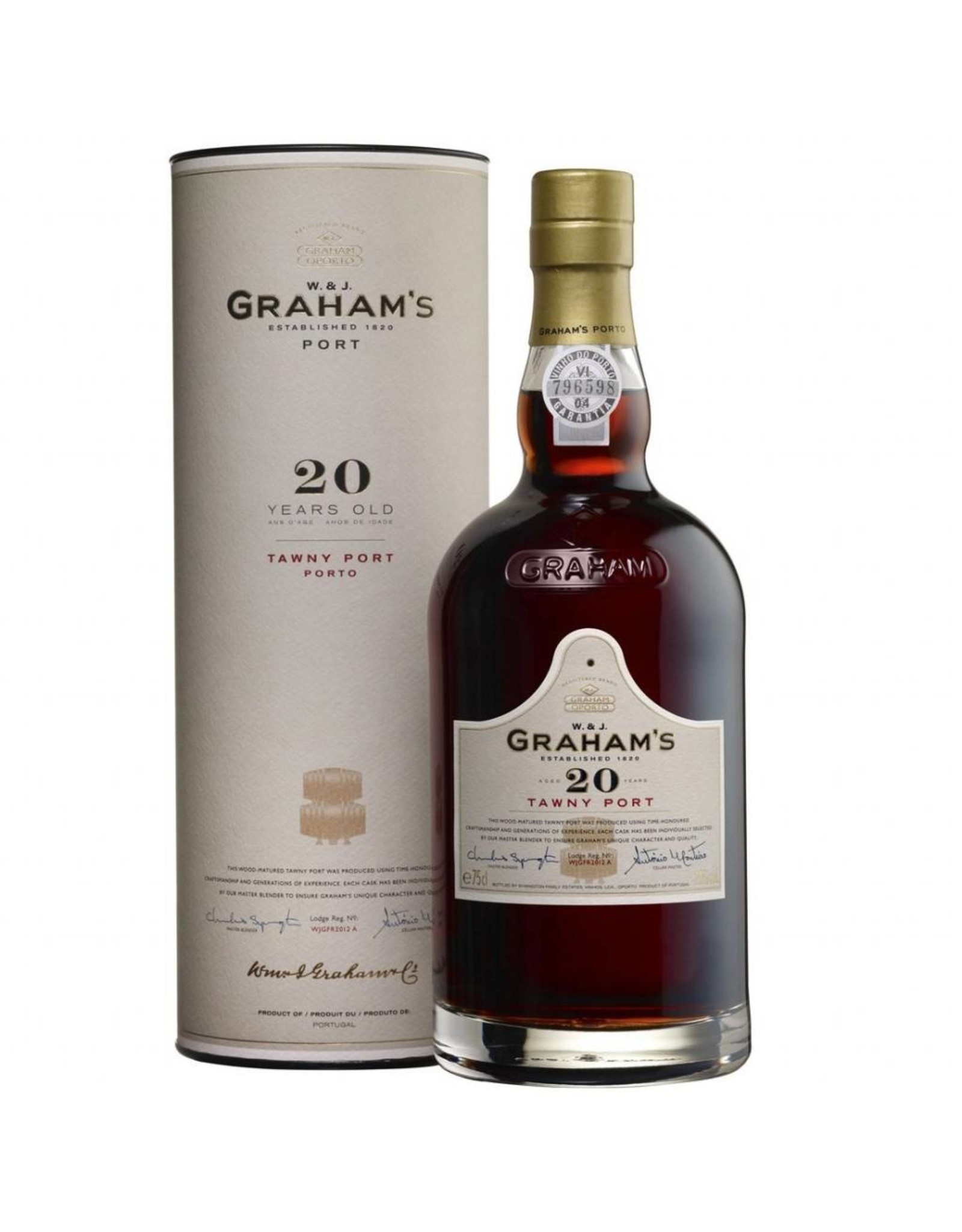 ***ACTIE*** Graham's 20 Year Old Tawny Port (in tube)