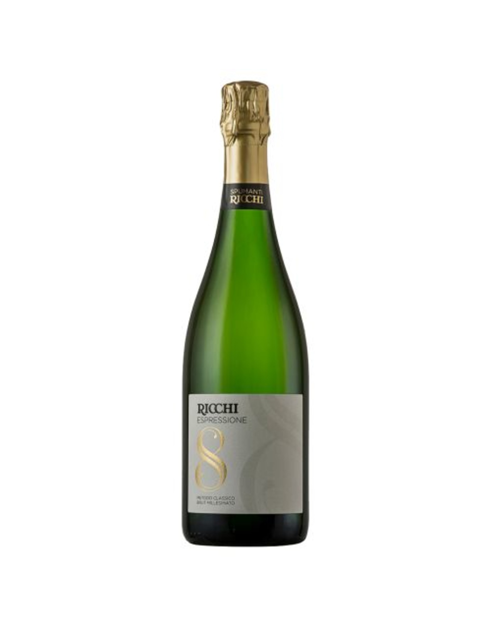 Az. Agr. Ricchi, Lombardia, Italië Azienda Agricola Ricchi Espressione 8 Metodo Classico Brut, Vino Spumante de Qualità Brut