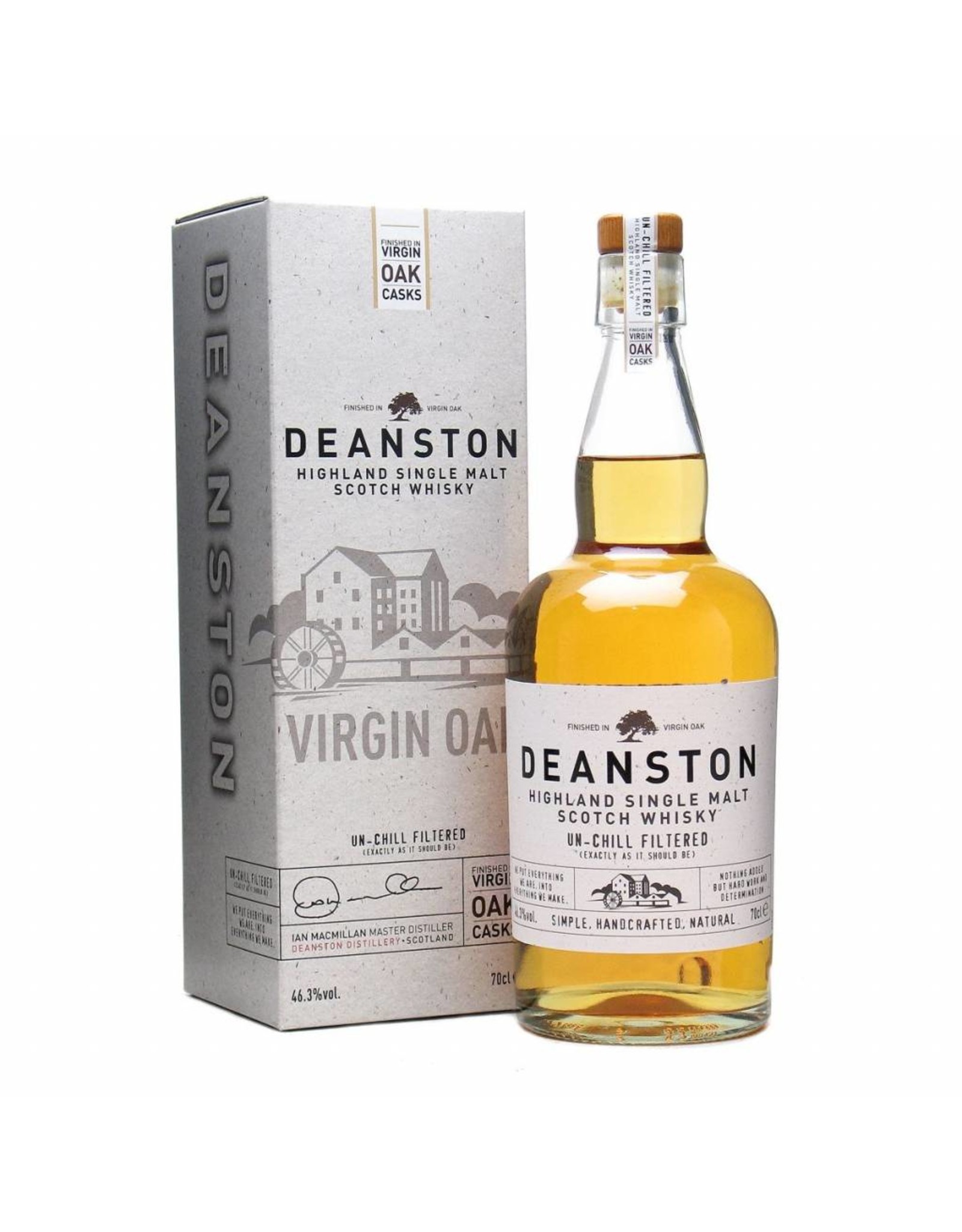 Deanston Virgin Oak, Single Highland Malt Whisky  70cl. 46,3%
