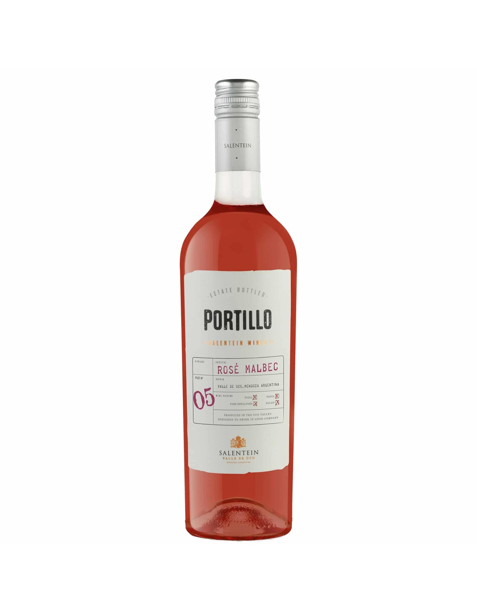 Bodegas Salentein, Mendoza Argentinië Salentein Portillo Malbec Rosé 2024, Valle de Uco, Argentinië