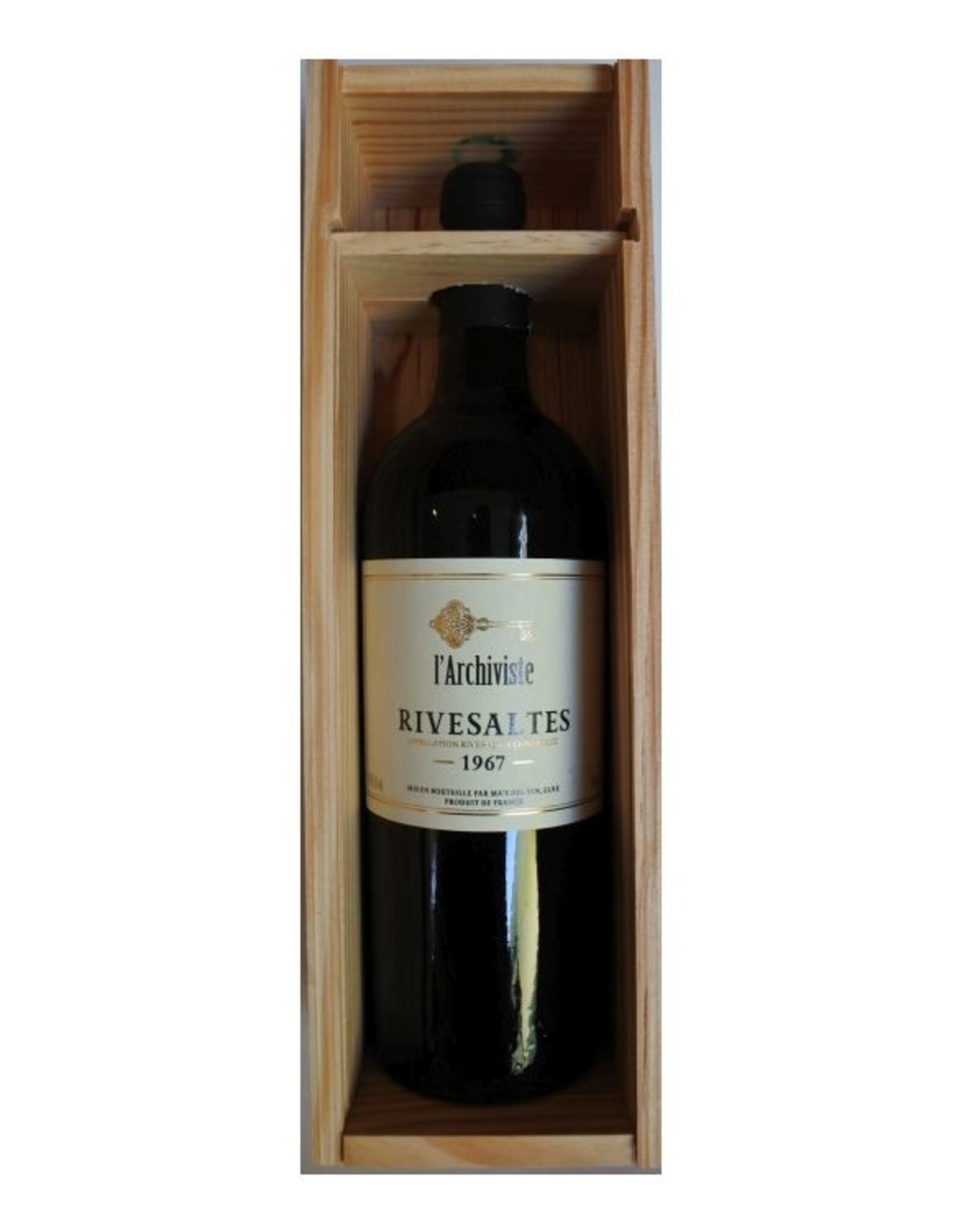l'Archiviste Rivesaltes 1967, A.O.C. Rivesaltes