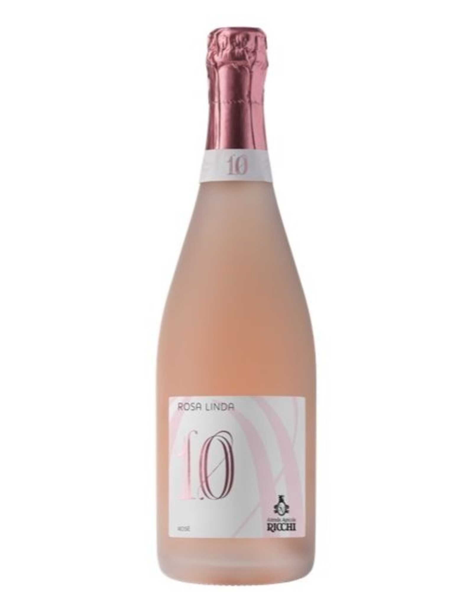 Az. Agr. Ricchi, Lombardia, Italië Azienda Agricola Ricchi Rosa Linda 10, Vino Spumante Brut Rosato