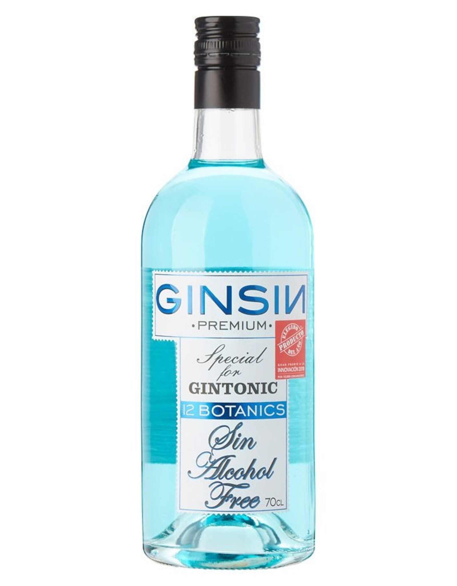 GinSin 12 Botanics 0.0% alcoholvrije gin 70cl.