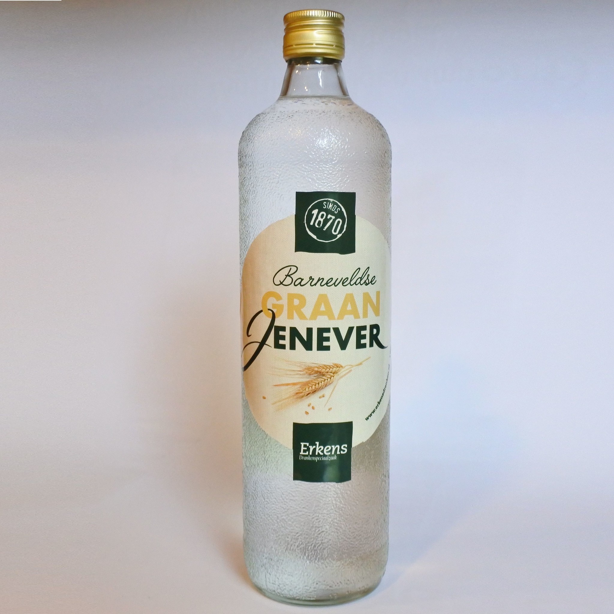Barneveldse Graanjenever 100cl. | Erkens Anno 1870 - Erkens ...