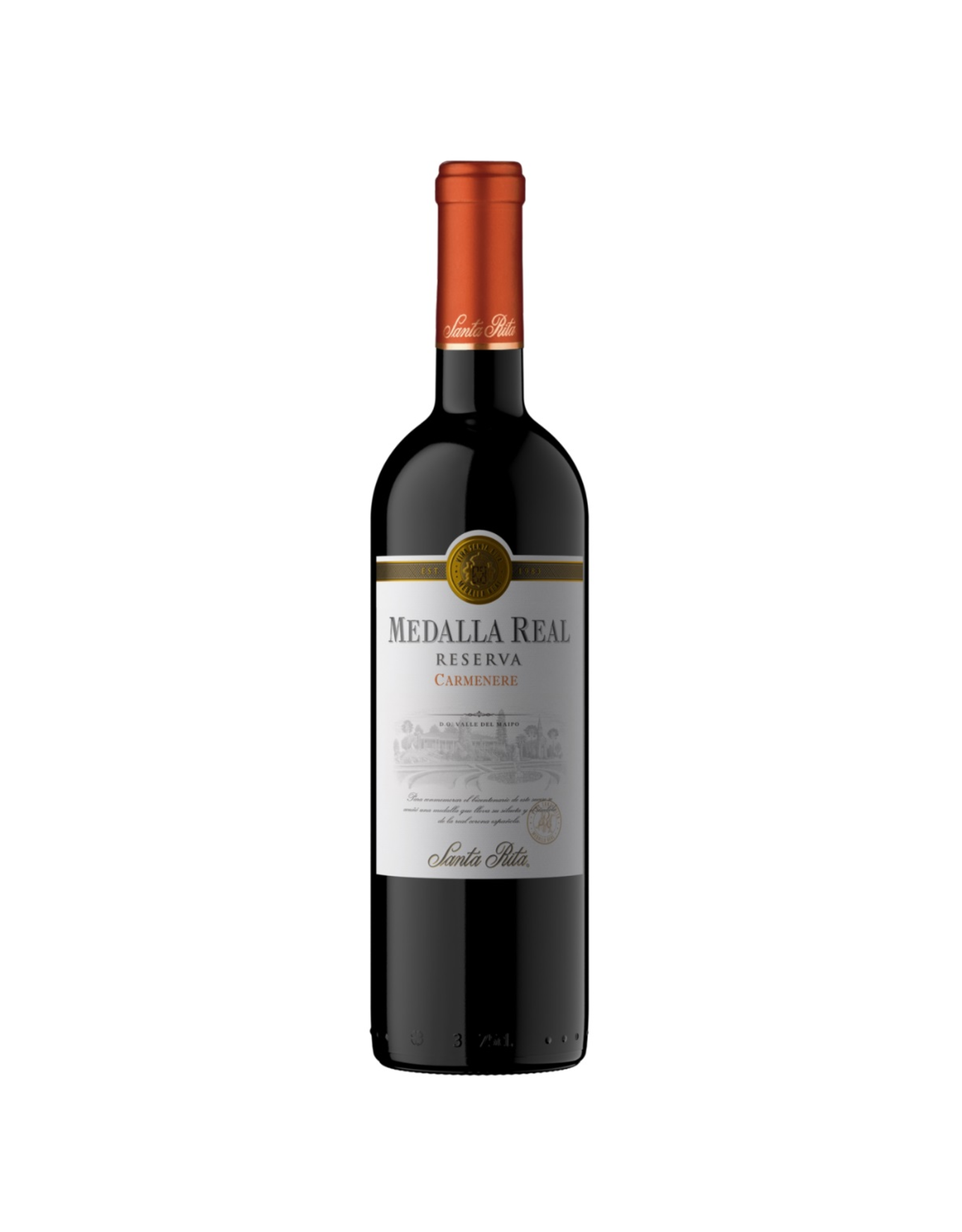 Santa Rita Santa Rita Medalla Real Reserva Carménère 2022,  Rapel Valley